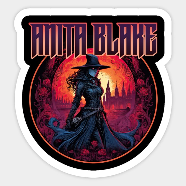 Anita Blake Sticker by Trazzo